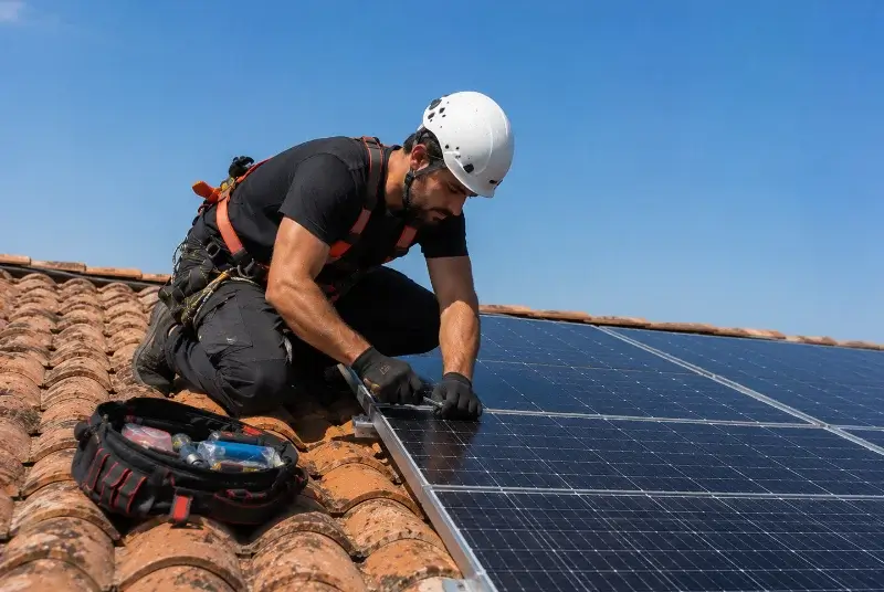 Maintenance et monitoring de panneaux solaires à Saint-Brevin-les-Pins
